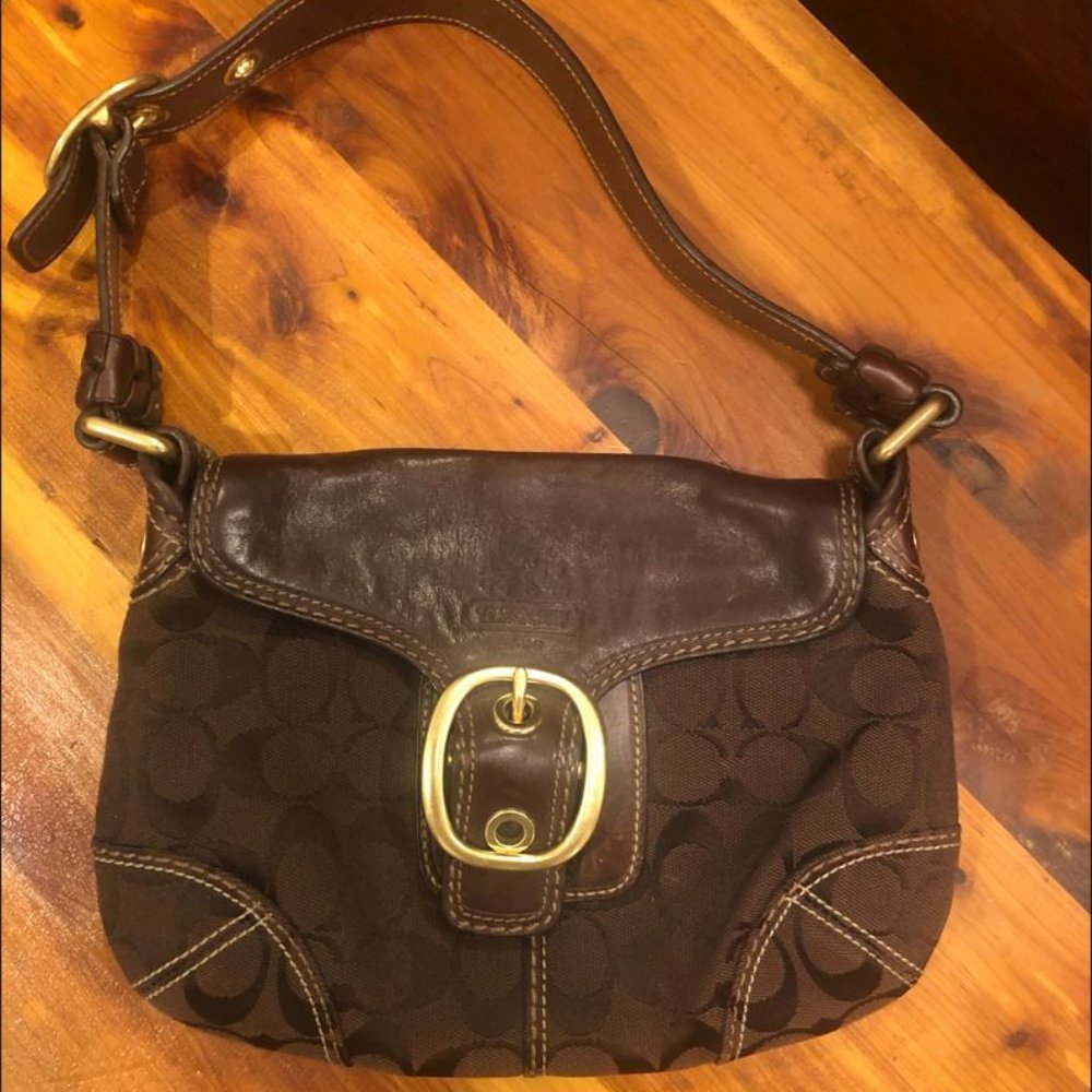 Chocolate Brown Coach 'Soho' Handbag